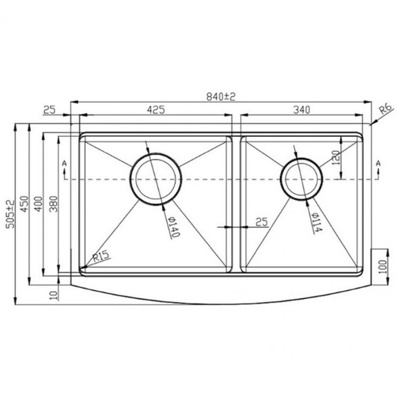 Chậu rửa bát Konox KN8450DA