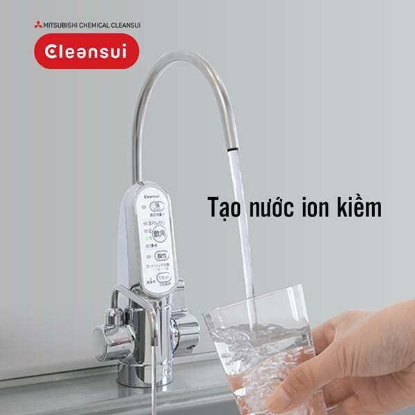 Thiết bị lọc nước điện giải inon kiềm Cleansui EU301