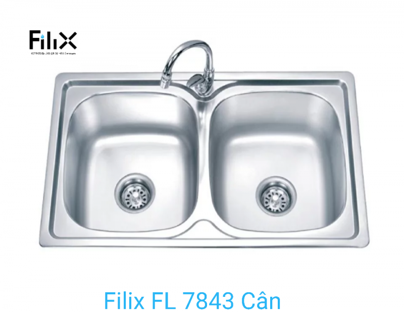 Chậu rửa bát Filix FL-7843 Cân