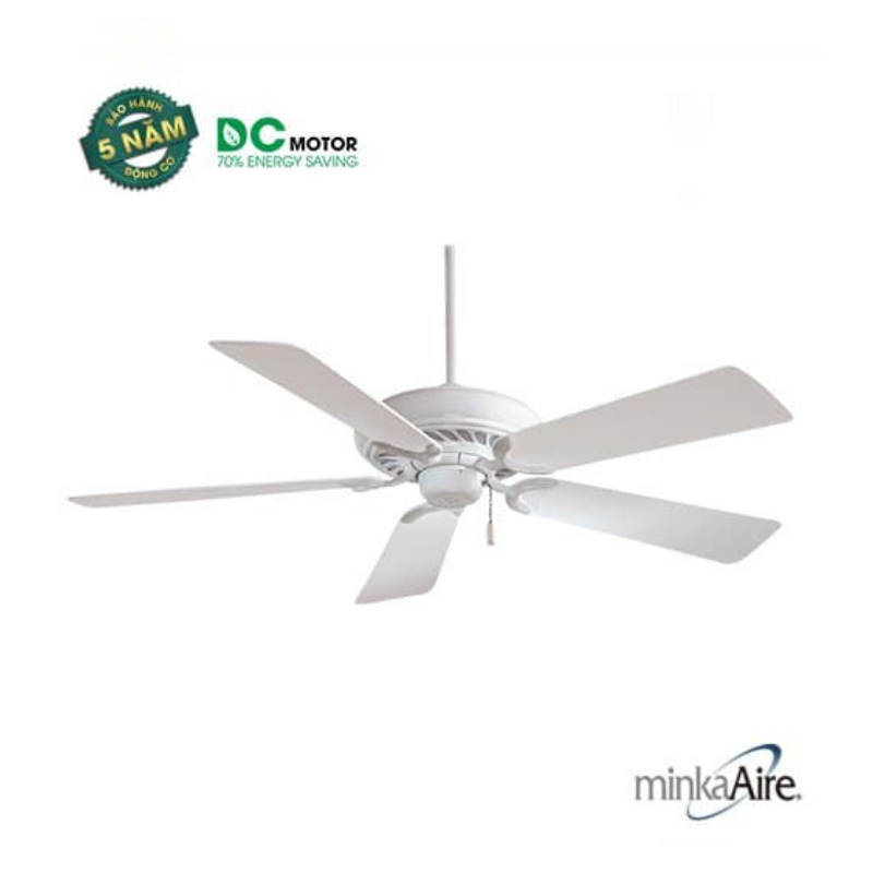 minka-supra-dc-f568-wh Quạt trần MINKA SUPRA DC F568 WH
