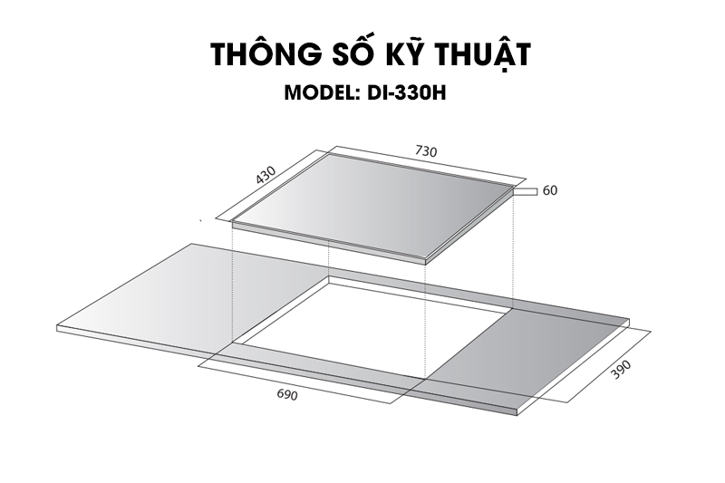 thong so bep tu di 330h
