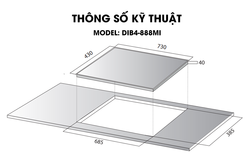 thong so bep tu dib4 888MI
